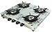 SURYA JWALA GT04 AB 4 Burner White Design Manual Gas Stove RS.3299.00
