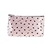 Imported Sweet Hearts Cosmetic Bag Toiletry Bag Make-up Bag Hand Case Bag - Pink RS.190.00