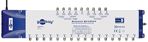 Preisvergleich Produktbild Goobay SAT-Multischalter (9 Eingänge / 16 Ausgängen)