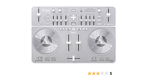 Vestax Spin Dj Controller Sound Card Amazon Co Uk Musical Instruments