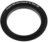 Fotodiox 10-Reverse-Canon-55 55MM Macro Reverse Mount Adapter for Canon