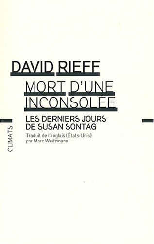 couverture de : Mort d'une inconsol&eacute;e