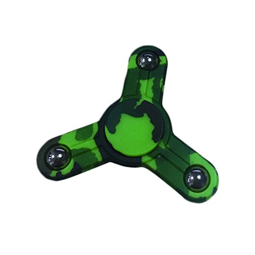 Stephaee ABS Hand Gyro Black Ceramic Bearing Relieve Stress High Speed Focus Toy For Killing Time Camouflage