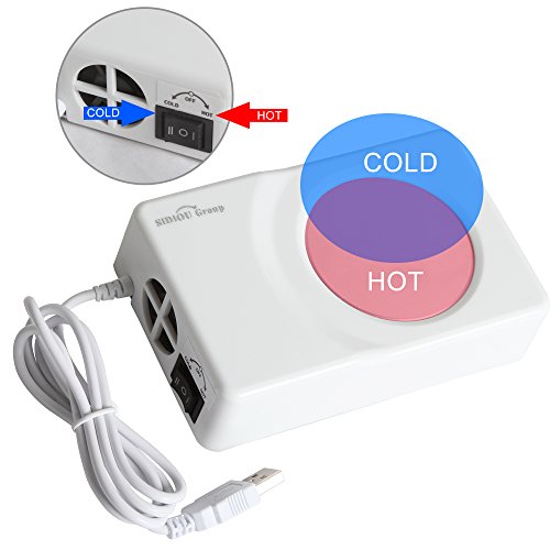 Sidiou Group Wärmer USB-Untersetzer Vakuum-Schalen-Auflage USB-Mini-Kühlschrank Kühlung heißer und kalter Dual-Use-Untersetzer Computer gewidmet Temperatur Heizung USB-Tassenwärmer - 6