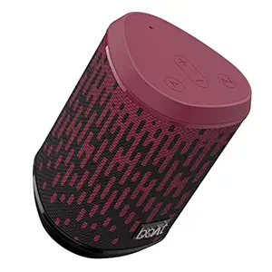 boAt Stone 170 with 5W Speaker Bluetooth V4.2 and a SD Card Slot, with a Playback time of 6 Hours, IPX 6 Water Resistant Design (Mysterious Maroon)