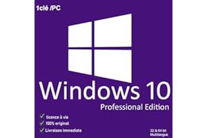 MICROSOFT Windows 10 Pro - clé d'activation