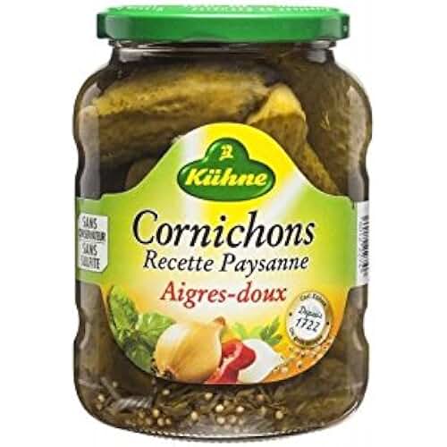 Amazon.fr cornichons aigre doux