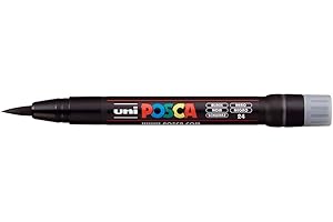 UNI-BALL Marqueur pinceau Brush POSCA PCF350 1-10mm Noir