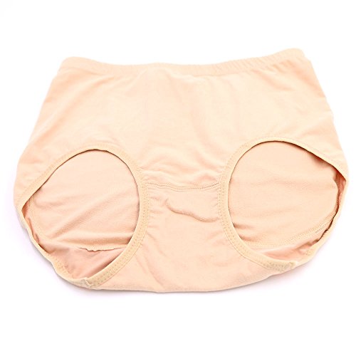 Elastische Silikon-Hüfte-Auflage mit Unterwäsche-Frauen-Frauen-Silikon aufgefüllte Hinterteile Aufstieg M-Code 1PCS Haut-Farbe - 4