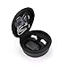 Produktbild Ljlpropyh Aufbewahrungsboxen Hard Case Kompatibel for Samsung Gear Iconx2018 Bluetooth Headset Tragbare Aufbewahrungskiste Organizer Kompatibel for Samsung Gear Icon X 2018 Schwarz (Color : B)