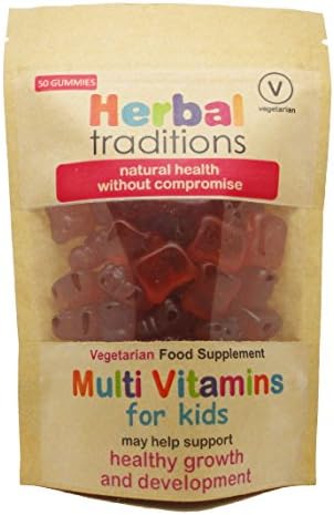 Multi Vitamin Gummies for Kids - Vegetarian, Halal, Gelatine Free