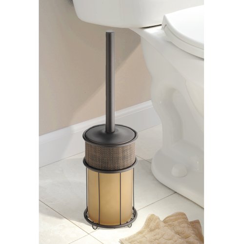 InterDesign 34380EU Twillo Toilettenbürste, bronze - 2