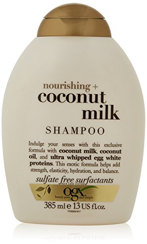OGX Nourishing Coconut Milk Shampoo, 1er Pack (1 x 385 ml)