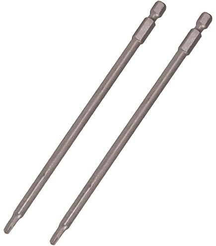 Treki Set 8 Sechskant-Schraubendreher-Bits, 1/4 Zoll, 50 Mm, H1.5 Bis H8, Magnetisch – Für Akku-Schrauber & Bohrmaschinen