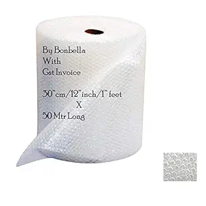 BONBELLA Air Bubble Wrap Packing Roll for Safety, Multipurpose Packing Material - Multi Size Varient (32