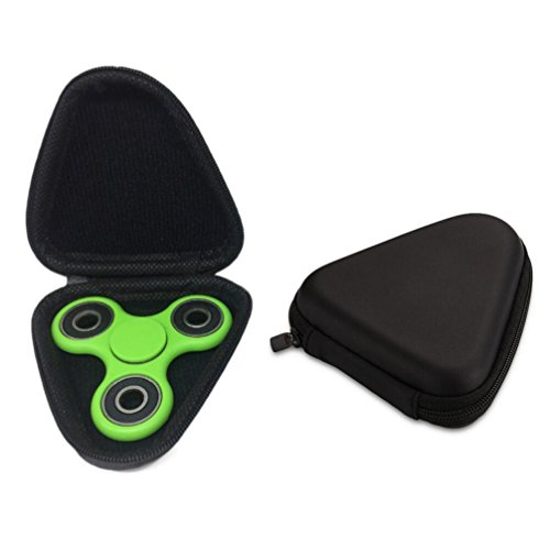Box, SHOBDW Gift For Fidget Hand Spinner Triangle Finger Toy Focus ADHD Autism Bag Box Carry Case Packet (9*3.5cm, Black) Box, SHOBDW Gift For Fidget Hand Spinner Triangle Finger Toy Focus ADHD Autism Bag Box Carry Case Packet (9*3.5cm, Black)