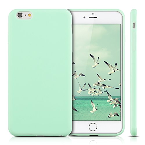 kwmobile Funda para Apple iPhone 6 Plus 6S Plus - Carcasa para m vil en TPU Silicona - Protector Trasero en Menta Mate reviews kwmobile Funda para Apple iPhone 6 Plus 6S Plus - Carcasa para m vil en TPU Silicona - Protector Trasero en Menta Mate