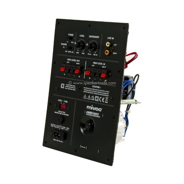 mivoc AM 80 MKII Subwoofer Aktivmodul 80 Watt RMS