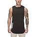 Produktbild R-Cors Herren Tank Top Unterhemd mit Rundhals Männer Sleeveless Workout Muskel Bodybuilding Tanktops Shirts Fitness Übung Laufen Outfit Tops