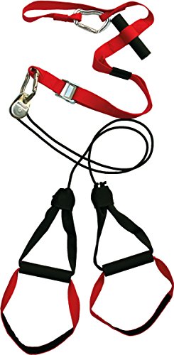 Variosling® Sling Trainer mit PROFI Umlenkrolle inkl. Schlingentrainer DVD, Türanker, Poster MADE IN GERMANY
