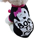 100 nuevo y de alta calidad Longra☀ Cool Cute Pet T Shirts Clothing Pequeño Puppy Costume Pet Delantal