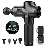 Massage Gun,Powerful Cordless Handheld Deep Tissue Muscle Massage Muscle Massager Deep Relaxation for Effective Deep Tissue Muscle with 4 Heads
