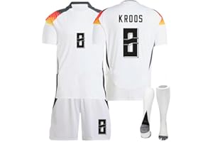 AOROM New DE Nations Cup Fußball Jersey Anzug 6 Kimmich 7 Havertz 8 Kroos 10 Musiala 13 Muller Trikot Kinder Eu Cup Olympic Kids Men Soccer T Shirt Trikot Fussball Jungen Football Jersey
