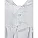H/B 3 Pcs Satin Cross Embroidery Christening Baptism Romper with Hat Full Length (Newborn-2T) 0691 (L)