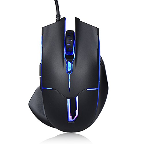 Preisvergleich Produktbild SENDIS Optische Programmierbare Kabelgebundene Gaming Maus für PC / Laptop / Desktop