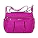 Produktbild Mitlfuny handbemalte Ledertasche, Schultertasche, Geschenk, Handgefertigte Tasche,Männer Frauen Oxford wasserdichte große Kapazität Schulter Messenger Crossbody Taschen
