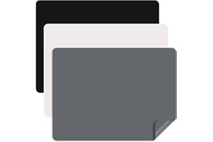 Luxeu Silicone Mat, 3 Pcs 40x30cm Heat Resistant Mat, Non Slip and Washable, Silicone Sheet for Resin Art, Craft Painting, Resin Accessories