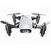 Produktbild RC Quadcopter Pocket Drone, Y56 Hot Sale Mini s9hw 2.4 G 4 CH 6-Achsen faltbar WiFi RC Quadcopter Pocket Drohne mit HD Kamera/3D Rollover/One Schlüssel Return Funktion automatisch/Höhe Halt/Flugbahn Flight, weiß