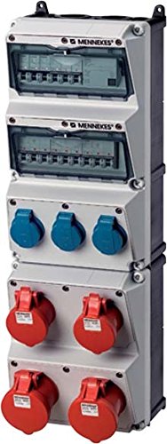 Preisvergleich Produktbild Mennekes Steckdosen-Kombination 950010 AMAXX AMAXX CEE-Steckdosen-Kombination 4015394243281