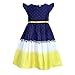 Bella Moda Blue Georgette Girls Dress RS.597.00