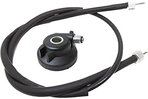 STREETPARTS24 12mm Tachoschnecke + Tachowelle Set passend für ATU Explorer, Classic, Race GT Spin GE 50 – Erstausrüsterqualität