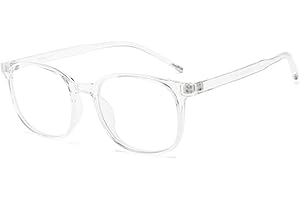 LNTICB Blaulichtfilter Brille Computerbrille Gaming Schutzbrille TR90 Brillenfassung Blaulichtbrille UV Blaues Blockiert Superleichte Verringerung der Augenbelastung Mode für Damen Herren