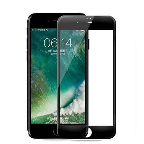 iPhone 7/8 Screen Protector, [3D GLASS] DN-TECHNOLOGYÂ® Edge-to-Edge
iPhone 7 Tempered Glass. iPhone 8 Tempered Glass [Compatible With Any
iPhone 7/8 Case] ULTRA CLEAR 9H Hardness Tempered GLASS Screen
Protector For iPhone 7/8 (BLACK)
