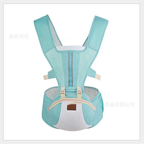 Preisvergleich Produktbild QIN Ergonomische Babytrage / Kindertrage - Bauchtrage Rückentrage Variable Blickrichtung / Mitwachsend Verstellbar - Für Neugeborene & Kleinkinder