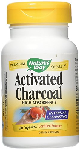 Nature's Way Activated Charcoal High Absorbency Supplement, 200 Count