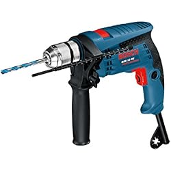 Bosch Professional GSB 13 RE - Taladro percutor, juego de accesorios, en caja, 600 W