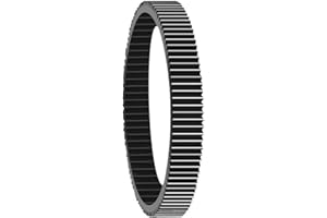 CS PRIORITY Nahtloser Fokus-Zahnkranz, 360° drehbar, leiser Follow Focus Ring, 46 mm - 80 mm für DSLR-Kamera, Fotostudio-Zubehör (67–74 mm)