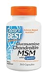 Doctor's Best, Glucosamine Chondroitin MSM, 360 Kapseln