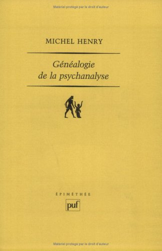 couverture de : G&eacute;nalogie de la psychanalyse
