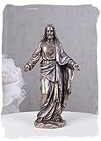 Höhe ca. 20 cm Heiligenfigur Jesus von Nazaret Jesusfigur Sakrale Skulptur Palazzo Exclusiv