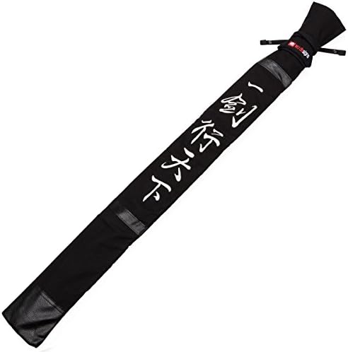 '"With a Sword to Heaven – Tai Chi Canvas Satchel Taiji Sword Jian – Weapons – Pocket – Transport Storage, black