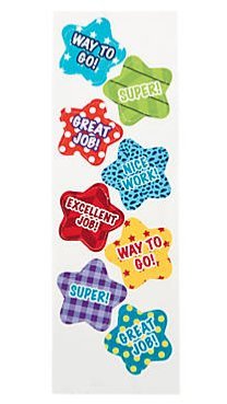 Star Stickers for Grading Papers (24 Sheets Includes - 192 Stickers Total) School Supplies/Teachers/