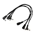 Imported 1 To 5 Effects Pedal Power Daisy Chain Cable Guitar - Black RS.505.00