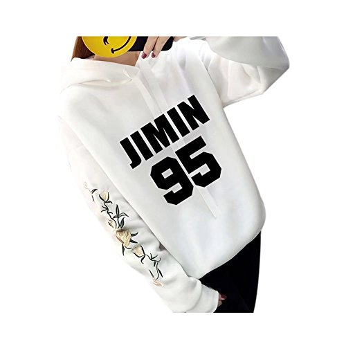 KPOP BTS jeune équipe pare-balles avec les nouvelles fleurs d'automne et d'hiver lâche pull à capuche