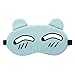 Produktbild WEINANA Sleep Sleeping Shading Breathable Goggles Männer und Frauen Cute Expression Ice Pack Ice Hot Schutzaugenmaske