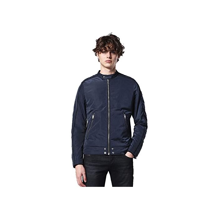 Pocket Biker Jacket Navy 
